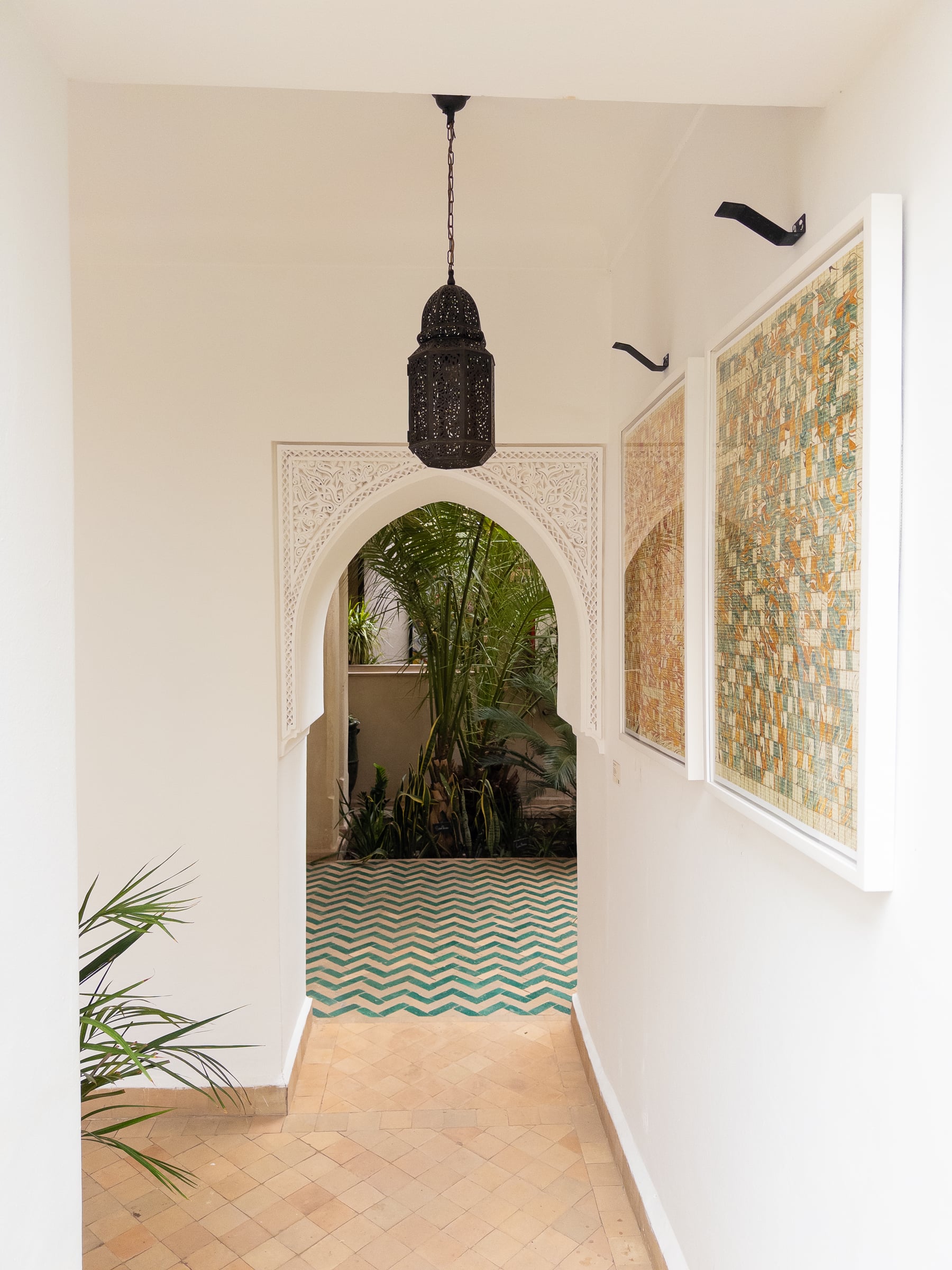 A corridor at IZZA
