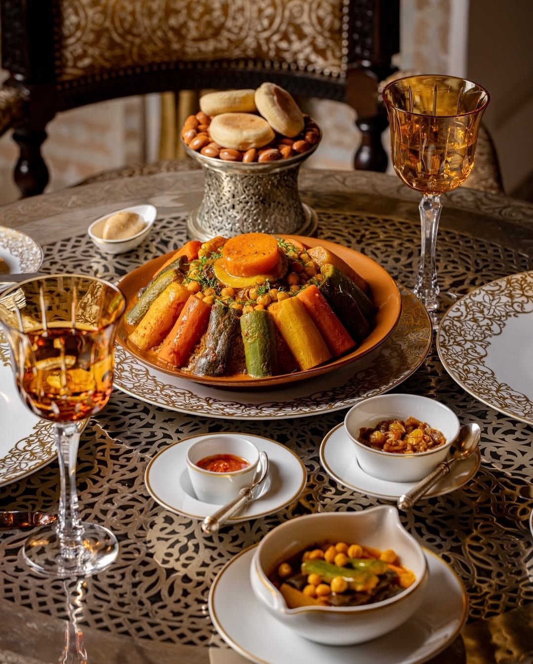 La Grande Table Marocaine at the Royal Mansour