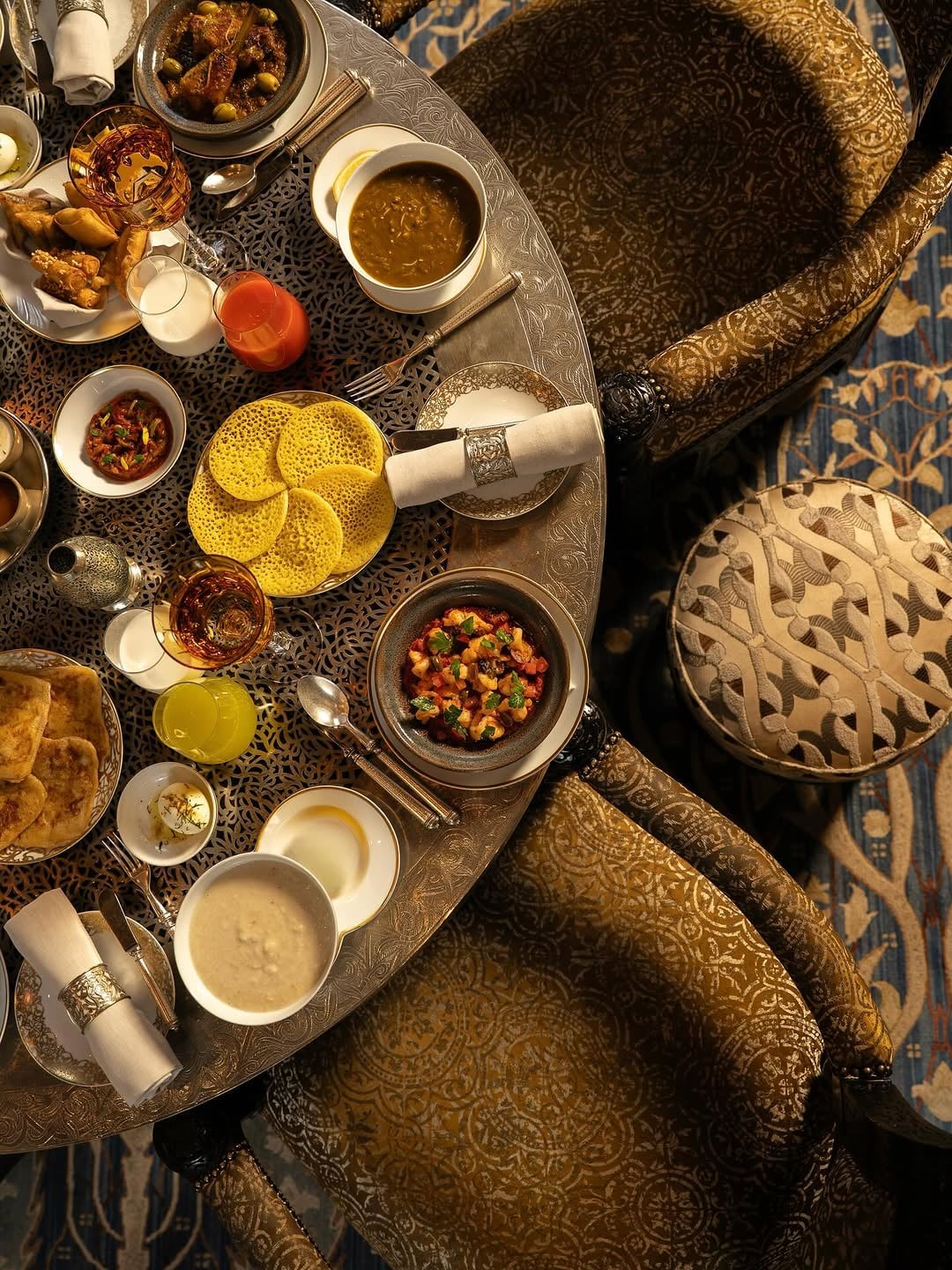 La Grande Table Marocaine at the Royal Mansour