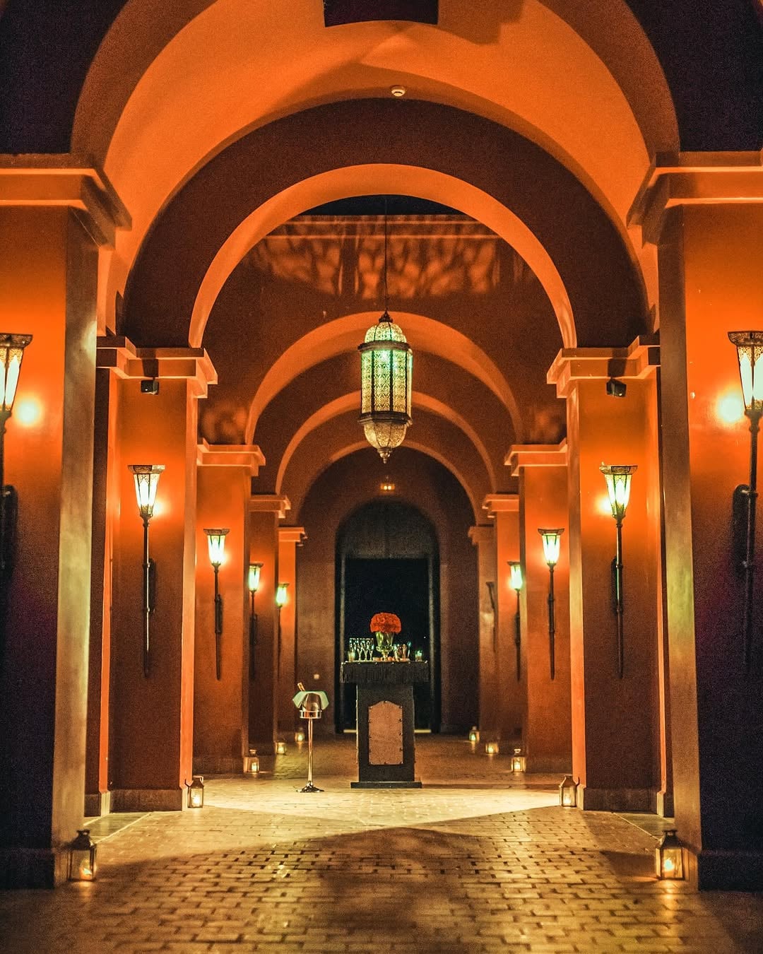 The stables corridor