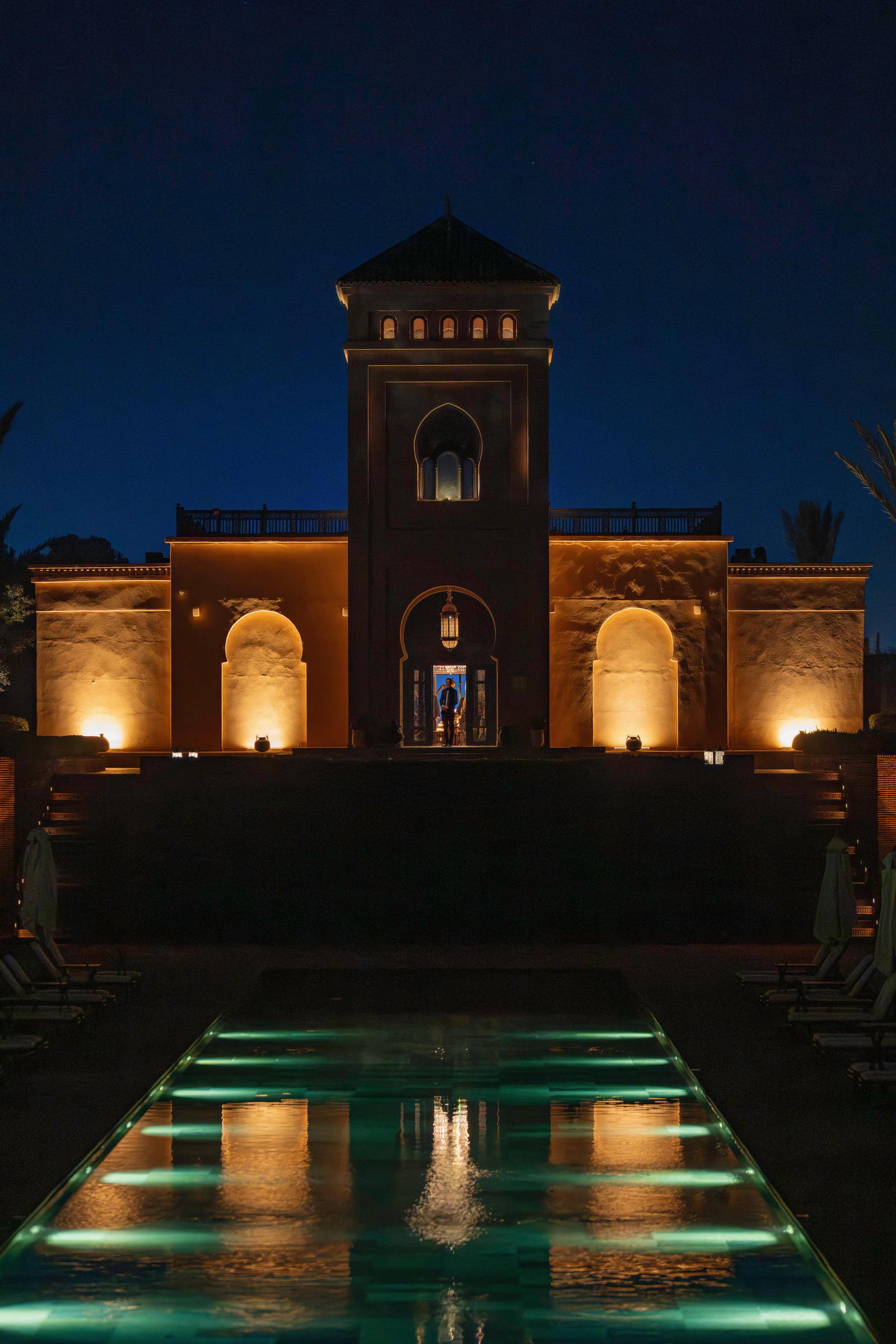 Selman Marrakech at night