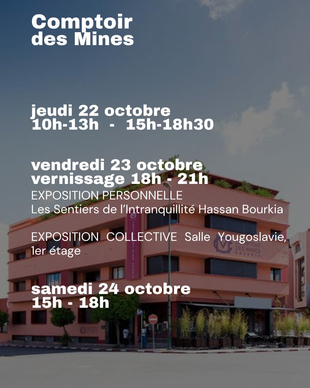 AMY programme, Comptoir des Mines. Courtesy AMY - Art Meets You