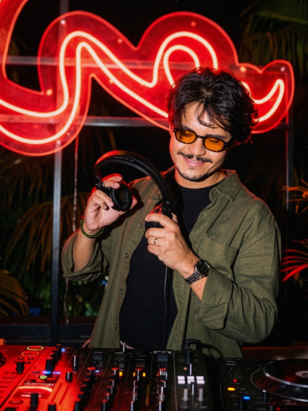 DJ Nicola Moreno. Courtesy Jnane Tamsna