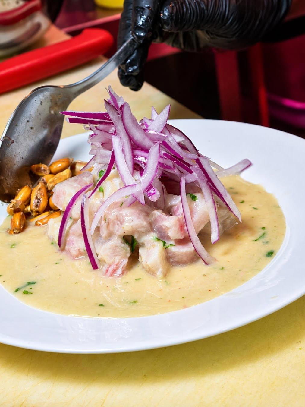 A dish by Miguel Angel Luna. Courtesy Jnane Tamsna